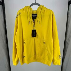 RLX Ralph Lauren Performance 1/2 Zip Hoodie Men's Size L Soft Technical Knitwear
